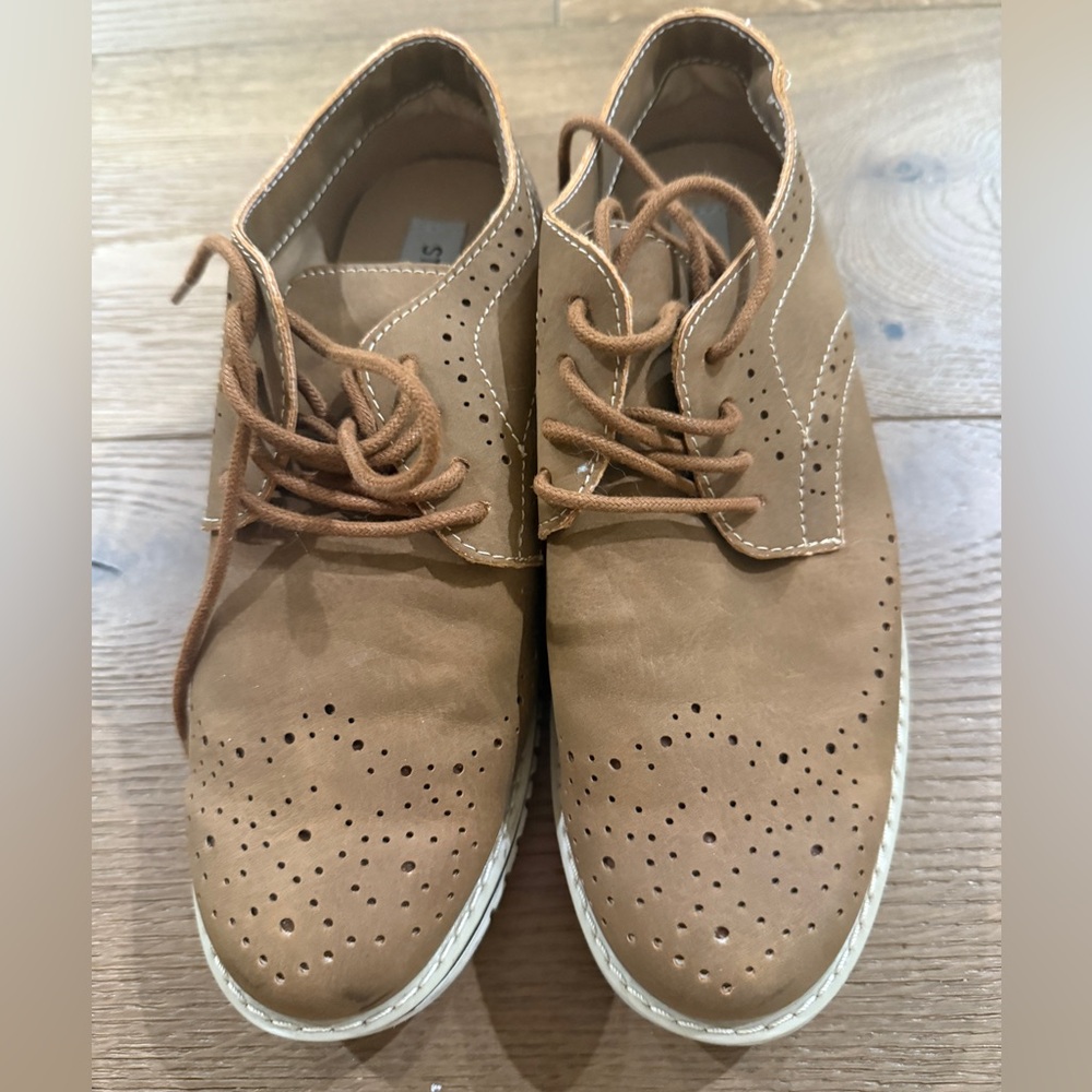 Steve Madden Boys Leather Shoes